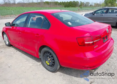 2015 Volkswagen Jetta 2.0L S from USA, damaged, VIN 3VW2K7AJ7FM236005